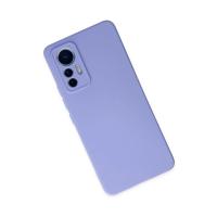 Newface Xiaomi Mi 12 Lite Kılıf Nano içi Kadife Silikon - Lila