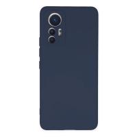 Newface Xiaomi Mi 12 Lite Kılıf Nano içi Kadife Silikon - Lacivert