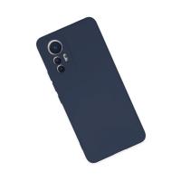Newface Xiaomi Mi 12 Lite Kılıf Nano içi Kadife Silikon - Lacivert