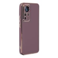 Newface Xiaomi Mi 12T Pro Kılıf Volet Silikon - Mor