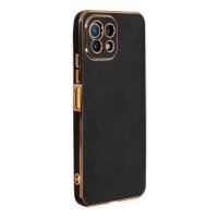 Newface Xiaomi Mİ 11 Lite Kılıf Volet Silikon - Siyah