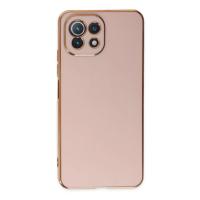 Newface Xiaomi Mİ 11 Lite Kılıf Volet Silikon - Pembe