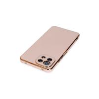 Newface Xiaomi Mİ 11 Lite Kılıf Volet Silikon - Pembe