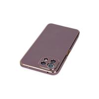 Newface Xiaomi Mİ 11 Lite Kılıf Volet Silikon - Mor