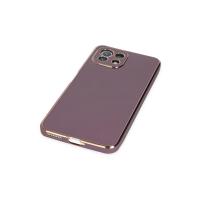 Newface Xiaomi Mİ 11 Lite Kılıf Volet Silikon - Mor