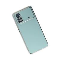 Newface Xiaomi Poco X4 Pro 5G Kılıf Volet Silikon - Açık Yeşil