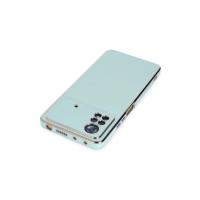 Newface Xiaomi Poco X4 Pro 5G Kılıf Volet Silikon - Açık Yeşil