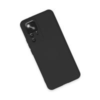 Newface Xiaomi Mi 12T Pro Kılıf Nano içi Kadife Silikon - Siyah