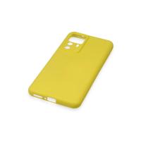 Newface Xiaomi Mi 12T Pro Kılıf Nano içi Kadife Silikon - Sarı