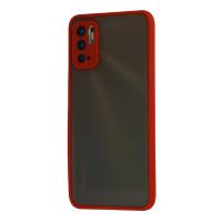 Newface Xiaomi Redmi Note 10 5G Kılıf Montreal Silikon Kapak - Kırmızı