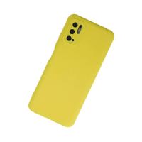 Newface Xiaomi Redmi Note 10 5G Kılıf Nano içi Kadife Silikon - Sarı