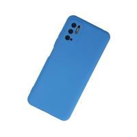 Newface Xiaomi Redmi Note 10 5G Kılıf Nano içi Kadife Silikon - Mavi