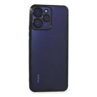 Newface Xiaomi Redmi 12 Kılıf Razer Lensli Silikon - Siyah