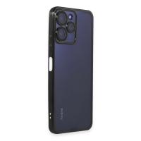 Newface Xiaomi Redmi 12 Kılıf Razer Lensli Silikon - Siyah