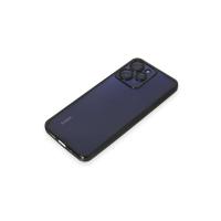 Newface Xiaomi Redmi 12 Kılıf Razer Lensli Silikon - Siyah