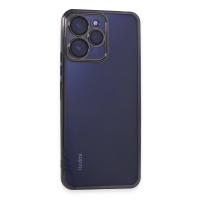 Newface Xiaomi Redmi 12 Kılıf Razer Lensli Silikon - Mor