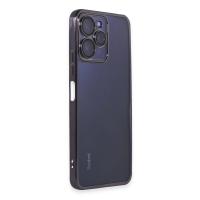 Newface Xiaomi Redmi 12 Kılıf Razer Lensli Silikon - Mor