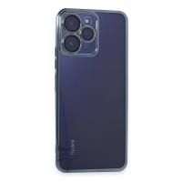 Newface Xiaomi Redmi 12 Kılıf Razer Lensli Silikon - Sierra Blue