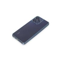 Newface Xiaomi Redmi 12 Kılıf Razer Lensli Silikon - Sierra Blue