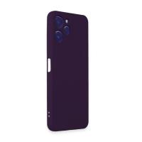 Newface Xiaomi Redmi 12 Kılıf Nano içi Kadife Silikon - Mor