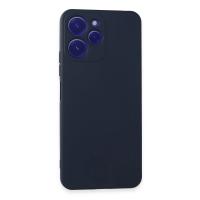 Newface Xiaomi Redmi 12 Kılıf Nano içi Kadife Silikon - Lacivert