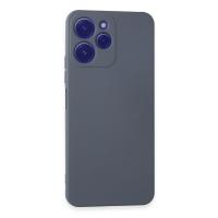 Newface Xiaomi Redmi 12 Kılıf Nano içi Kadife Silikon - Gri