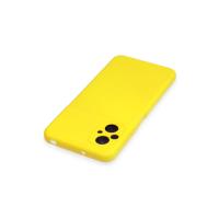 Newface Xiaomi Poco M5 Kılıf Nano içi Kadife Silikon - Sarı