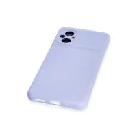 Newface Xiaomi Poco M5 Kılıf Nano içi Kadife Silikon - Lila