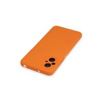 Newface Xiaomi Poco M5 Kılıf Nano içi Kadife Silikon - Turuncu