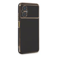 Newface Xiaomi Poco M5 Kılıf Volet Silikon - Siyah