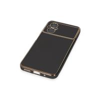 Newface Xiaomi Poco M5 Kılıf Volet Silikon - Siyah