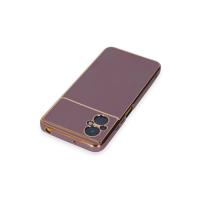 Newface Xiaomi Poco M5 Kılıf Volet Silikon - Mor