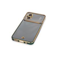 Newface Xiaomi Poco M5 Kılıf Liva Lens Silikon - Yeşil