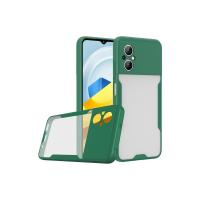 Newface Xiaomi Poco M5 Kılıf Platin Silikon - Yeşil