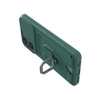 Newface Xiaomi Poco M5 Kılıf Zuma Kartvizitli Yüzüklü Silikon - Yeşil