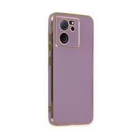 Newface Xiaomi Mi 13T Pro Kılıf Volet Silikon - Mor