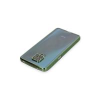 Newface Xiaomi Redmi Note 9 Pro Kılıf Razer Lensli Silikon - Yeşil