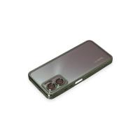 Newface Xiaomi Redmi 10 5G Kılıf Razer Lensli Silikon - Yeşil