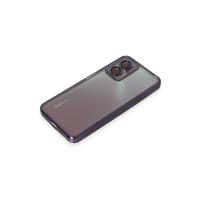 Newface Xiaomi Redmi 10 5G Kılıf Razer Lensli Silikon - Mor