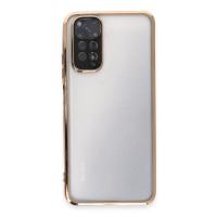 Newface Xiaomi Redmi Note 11 Kılıf Razer Lensli Silikon - Gold