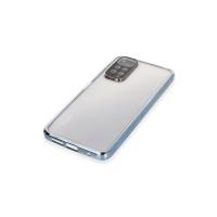 Newface Xiaomi Redmi Note 11 Kılıf Razer Lensli Silikon - Açık Mavi