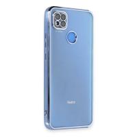 Newface Xiaomi Redmi 9C Kılıf Razer Lensli Silikon - Açık Mavi