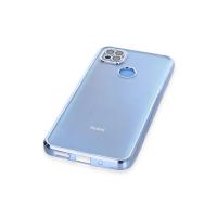 Newface Xiaomi Redmi 9C Kılıf Razer Lensli Silikon - Açık Mavi