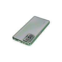 Newface Xiaomi Redmi Note 10 Pro Kılıf Razer Lensli Silikon - Yeşil