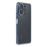 Newface Xiaomi Redmi 13C Kılıf Razer Lensli Silikon - Lacivert
