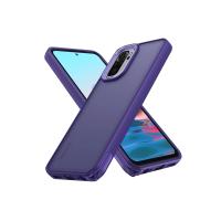 Newface Xiaomi Redmi Note 10 Pro Kılıf Elegant Kapak - Derin Mor