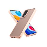 Newface Xiaomi Redmi Note 11 Kılıf Elegant Kapak - Pudra