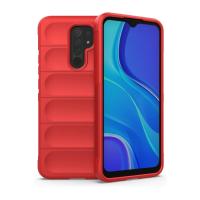Newface Xiaomi Redmi 9 Kılıf Optimum Silikon - Kırmızı