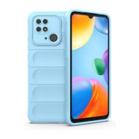 Newface Xiaomi Redmi 10C Kılıf Optimum Silikon - Sky Blue