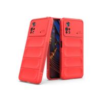 Newface Xiaomi Poco X4 Pro 5G Kılıf Optimum Silikon - Kırmızı
